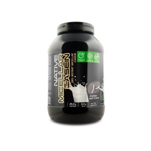 Native Micellar Casein Net Integratori – Caseine Micellari Pure per il Rilascio Graduale.