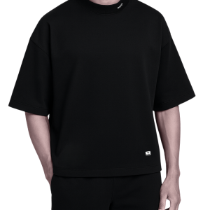 T-shirt Oversize Nera con Stampa "MOXOT" – Stile Streetwear Unico