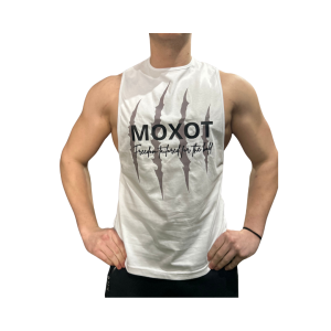 Canotta Scratch Moxot – Abbigliamento Fitness in Cotone 100%.