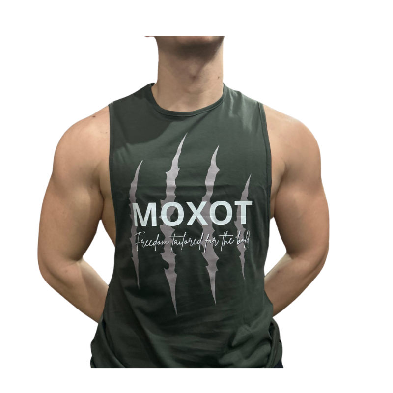 Canotta Scratch Moxot – Abbigliamento Fitness in Cotone 100%.