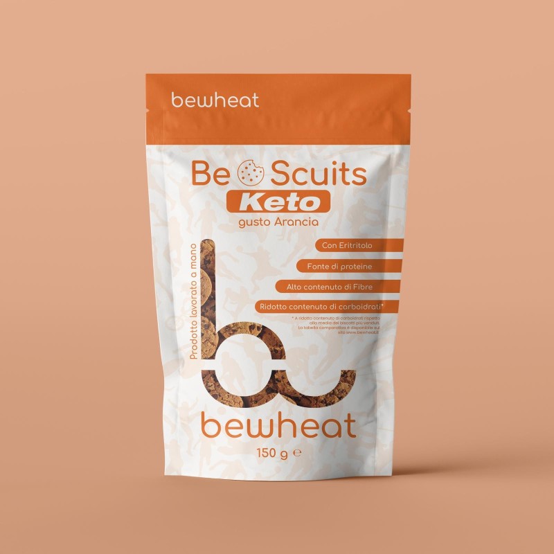 "Biscotti Keto BeWheat | Low Carb, Senza Zucchero e Senza Glutine"